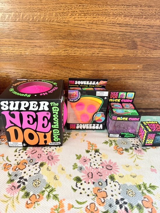 Other - Needoh•Pink Groovy Glob•squeeza•nice cube•nice baby